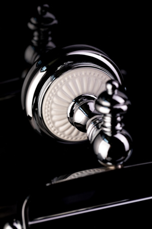 Полотенцедержатель Boheme Vogue Bianco 10132 Хром