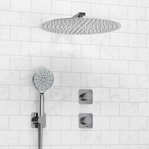 A4651.293.090.117.271.087.127  Встраиваемый комплект для душа WasserKRAFT с верхней душевой насадкой и лейкой