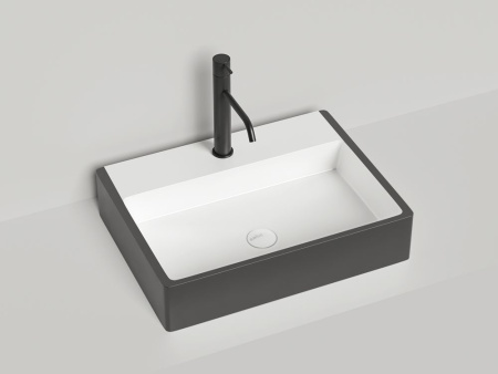 Раковина накладная Salini OTTAVIA покраска по RAL полностью, 1103201MF