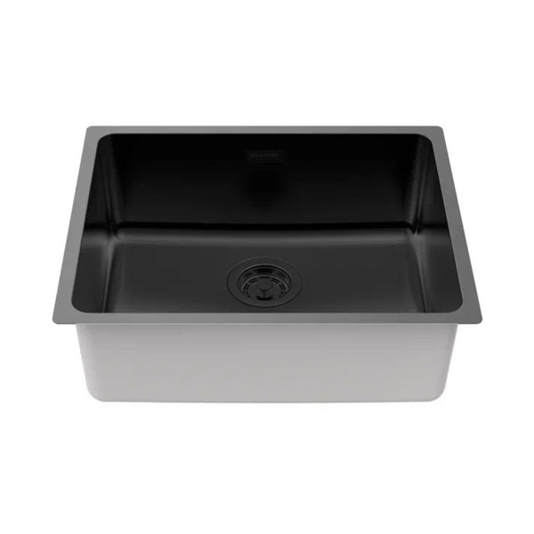 Мойка Paulmark YUNI 54 UNI YU54-MBN 540х440х200 мм, нержавеющая сталь, матовый черный