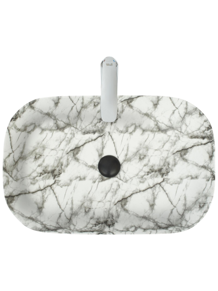 Раковина накладная WeltWasser WW SK ELBACH 2143P M805