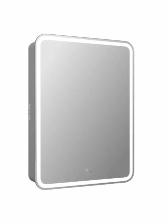 Зеркало-шкаф Taliente CBled 60 см TA-CBled-EL6080R белый с подсветкой с розеткой правый