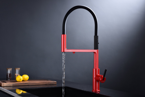 Смеситель для кухни Paulmark TORNADO To213402-Fi, пламя