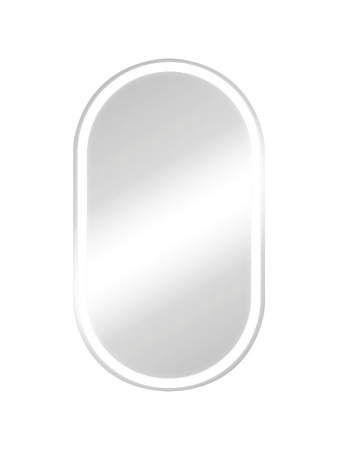 Зеркало-шкаф Reflexion Black LED 450х800 RF2003BL