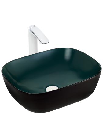 Раковина накладная WeltWasser WW SK ELBACH M2143 BBG