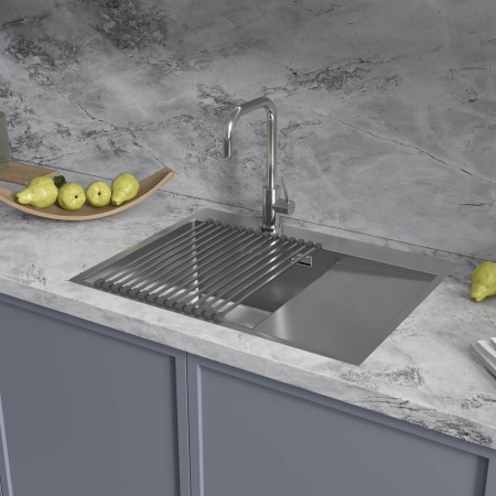 Сушилка для посуды, ролл-мат Reflexion Arno RX3032SS полированная сталь