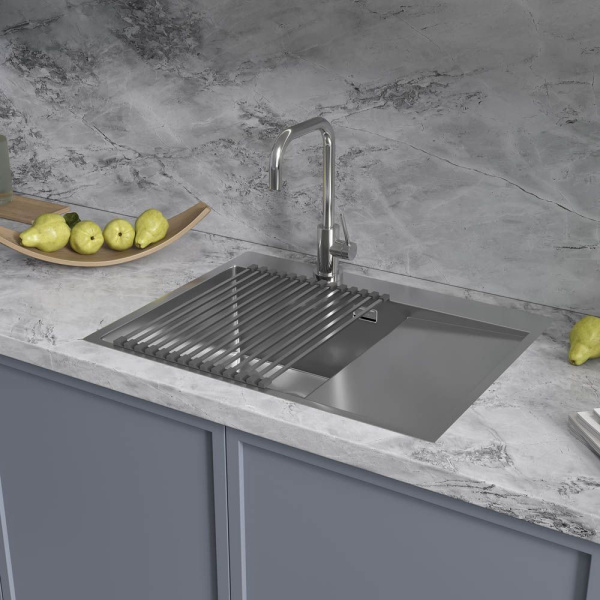 Сушилка для посуды, ролл-мат Reflexion Arno RX3032SS полированная сталь