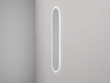 Зеркало для ванной Salini ARMONIA прямоугольное с двойной LED подсветкой 450*900*25 мм 27MA.01.450.900