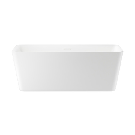 Акриловая ванна в наборе 4 в 1: отдельностоящая ванна, ножки, экран, слив-перелив Wellsee DeSire 231501002