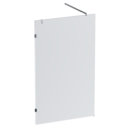 W94UWI-120-F1-MTE X-Joy Душевая перегородка AM.PM 120x195, стекло прозр. 8 мм + покрытие, фурнитура мат хром