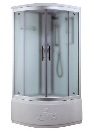 Душевая кабина Timo Standart T-6600 Silver Fabric  (100*100*220), турецкая баня хамам