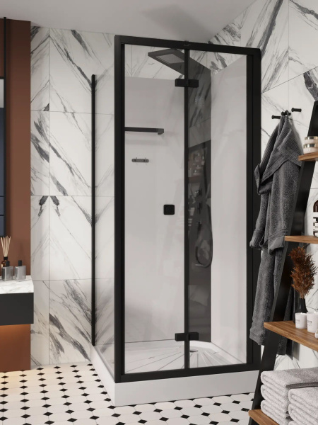 Кабина BELLA90B душевая без крыши Ceruttispa (90x90x215-225)