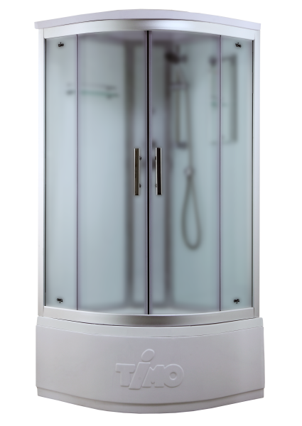 Душевая кабина Timo Standart T-6690 Silver Fabric  (90*90*220), турецкая баня хамам
