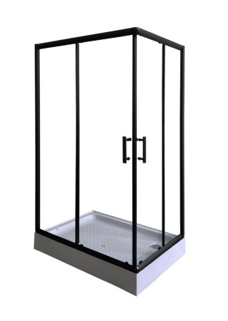Душевой уголок PARLY ZQ121B-L 120х80х195см с поддоном