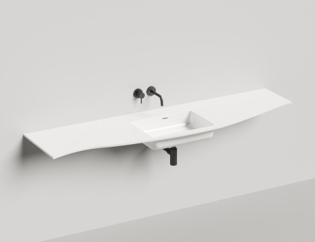 Раковина столешница Salini ONDA PLUS, белый, 1402203MN