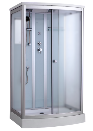 Душевая кабина Timo Standart T-6615 Silver Fabric  (120*90*220)