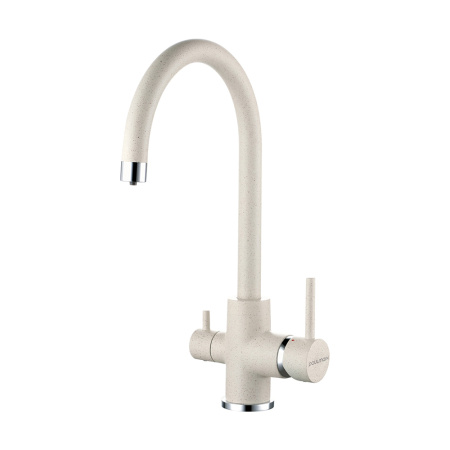 Смеситель для кухни Paulmark ESSEN Es213211-328, бежевый