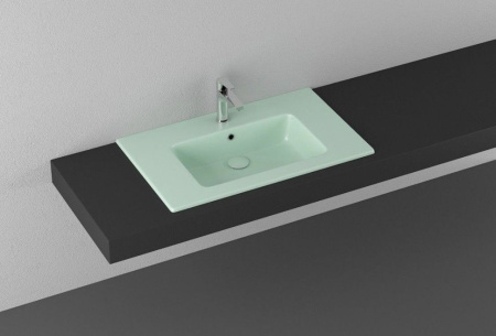 Раковина ISVEA SistemaT накладная 810*465*140 1 цвет мятно-зеленый матовый 10SL51081SV-2T