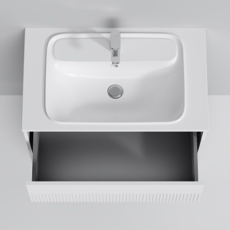 M8FFUX0802WM Func База под раковину AM.PM (push-to-open), 80 см, цвет белый матовый