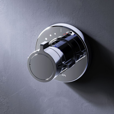 F85A65600 X-Joy Смеситель AM.PM встроенный с термостатом на 1 потребителя, хром