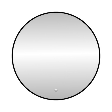 Зеркало с подсветкой LED Fixsen FX-1080B круглое 80х80 см, черное