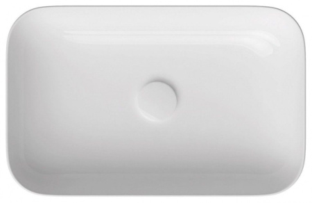 Раковина ISVEA Sott'Aqua накладная 600*380*120 цвет белый глянцевый 10SQ50060SV