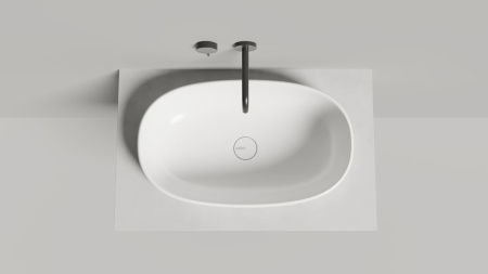 Раковина полувстраиваемая Salini GRECA покраска по RAL полностью, 1803201MF