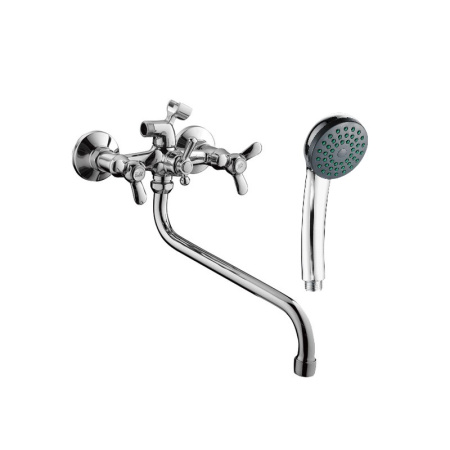 Смеситель для ванны FASHUN A2612-3, хром