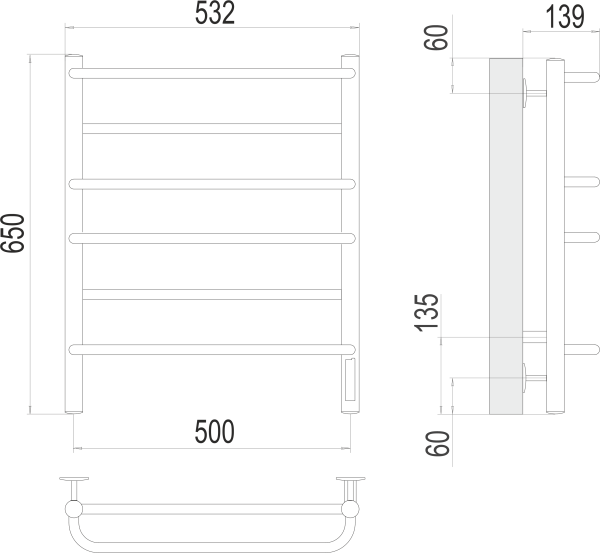 TERMINUS Евромикс П6 500х650 электро