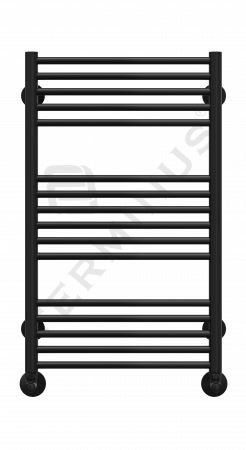 Полотенцесушитель Terminus Аврора П16 500х800 (5+6+5) RAL 9005 черный матовый