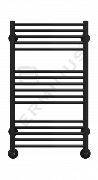 Полотенцесушитель Terminus Аврора П16 500х800 (5+6+5) RAL 9005 черный матовый
