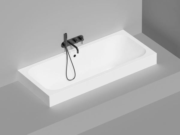 Ванна встраиваемая Salini ORLANDA AXIS 170x75 покраска по RAL полностью, S-Sense, глянцевый 103213GF