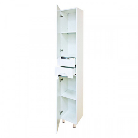 Шкаф-пенал Misty Лаванда 35 L белый