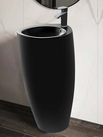 Раковина напольная WeltWasser WW LEERBACH 3838 MT-BL