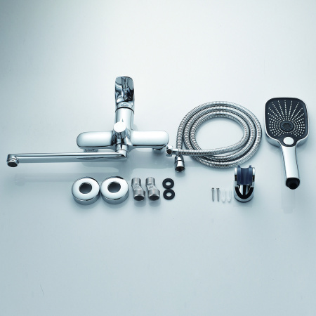 Смеситель для ванны Shevanik S8502, хром