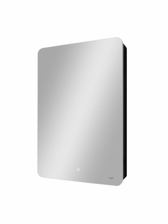 Зеркало-шкаф Reflexion Black LED 560х850 RF2001BL