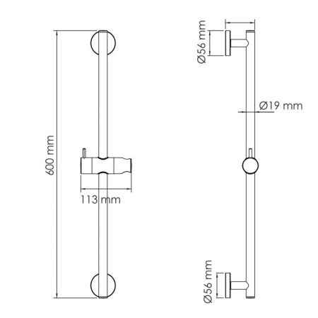 Стойка для душа Wasserkraft A317