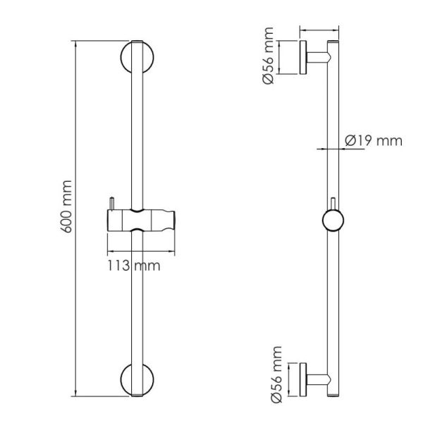 Стойка для душа Wasserkraft A317