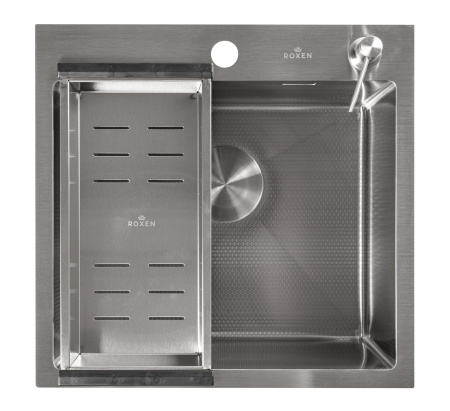Кухонная мойка Roxen Snake 50 (текстурное покрытие)