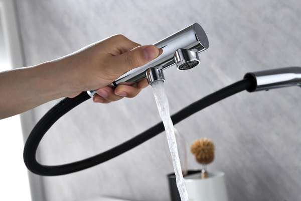 Смеситель для кухни Paulmark SERPENTINE Se213222-CR, хром