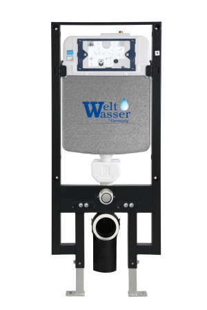Комплект инсталляции с унитазом Weltwasser AMBERG 497 + GELBACH 041 MT-GR + AMBERG RD-WT