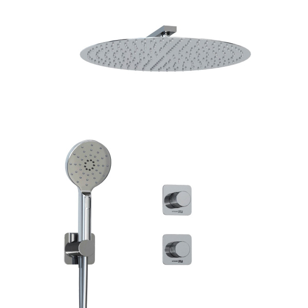 A4651.293.090.117.271.087.127  Встраиваемый комплект для душа WasserKRAFT с верхней душевой насадкой и лейкой