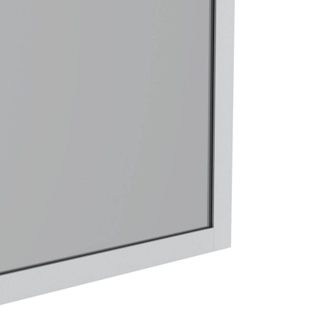 Стеклянная перегородка, шторка на борт ванны Reflexion RX14060TСR-11 140х60см фиксированная, тонированное закаленное стекло 8мм, хромированный профиль