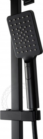 Душевая система FILARETE Waterfall FL2010 (Черный матовый)