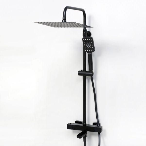 Душевой комплект с термостатическим смесителем WasserKRAFT  BK29901BM