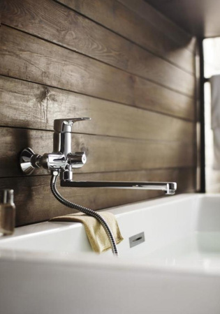 Смеситель для ванны Bravat Alfa F6120178CP-01L, хром