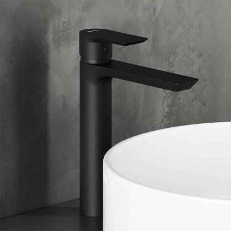 470250300 Apollo Высокий Смеситель для умывальника Damixa, черный
