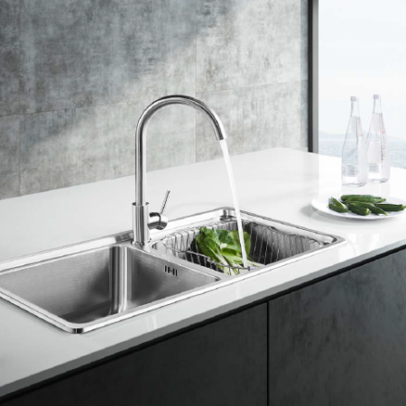 Смеситель для кухни ZorG ZRN 980106 inox