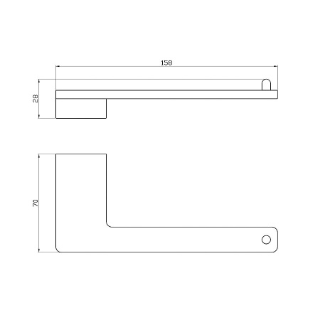 Держатель для туалетной бумаги без крышки WONZON & WOGHAND, Глянцевое золото (WW-9116-LG)