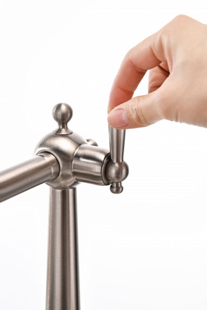 Смеситель для кухни Paulmark RETRO Re213226-NI, никель